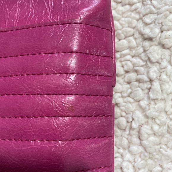 🌈Jessica Simpson Pink Fold Over Cross Body - Picture 12 of 16